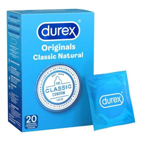Durex Classic Natural Condooms - 20 stuks